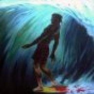 Choked out surfer​
